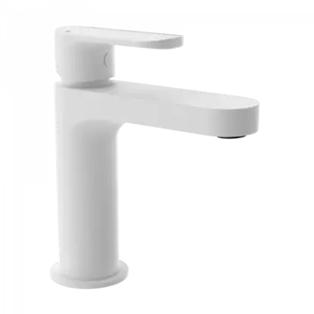 Смеситель для раковины Wonzon & Woghand WW-H1032-MW белый матовый