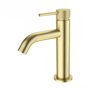 Смеситель для раковины Wonzon & Woghand WW-H1061-BG брашированное золото