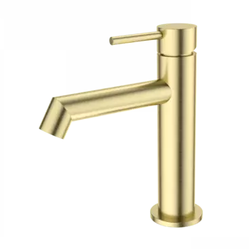 Смеситель для раковины Wonzon & Woghand WW-H1063-BG брашированное золото