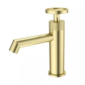 Смеситель для раковины Wonzon & Woghand WW-H1065-BG брашированное золото