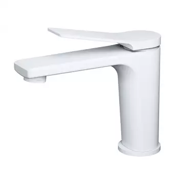 Смеситель для раковины Wonzon & Woghand WW-XH-012-MW белый матовый