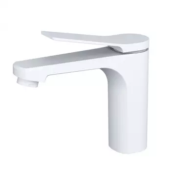 Смеситель для раковины Wonzon & Woghand WW-XH-013-MW белый матовый