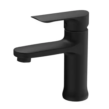 Смеситель для раковины Wonzon & Woghand WW-XH-011-MB черный матовый