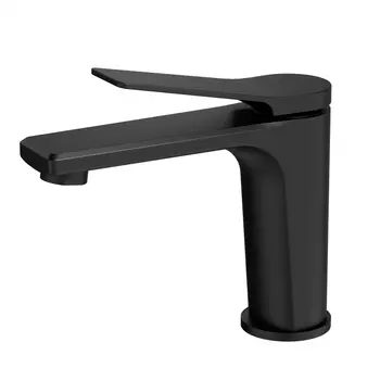 Смеситель для раковины Wonzon & Woghand WW-XH-012-MB черный матовый