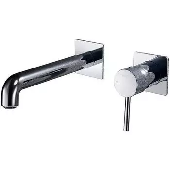 Смеситель для раковины встраиваемый Black&White Universell хром