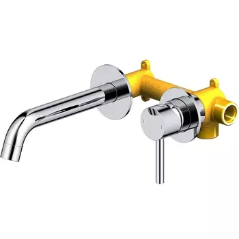 Смеситель для раковины встраиваемый Timo Saona хром