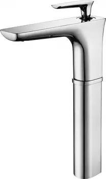 Смеситель для раковины высокий WONZON & WOGHAND Shark, Хром (WW-481104-CR)