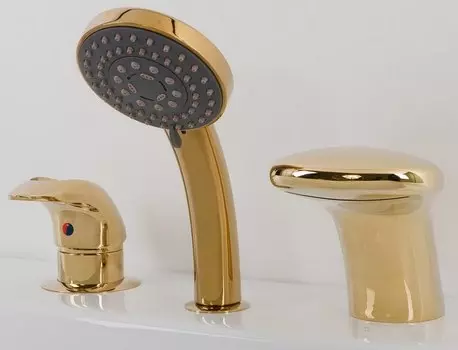 Смеситель для ванны Alpen золото (AS1204G)