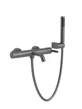 Смеситель для ванны AltroBagno Unione оружейная сталь