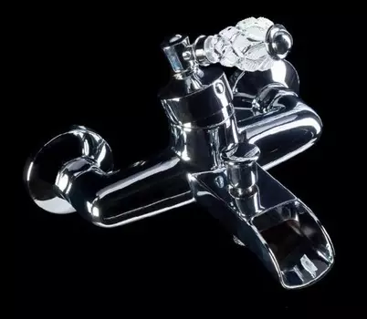 Смеситель для ванны Boheme Vogue crystal глянцевый