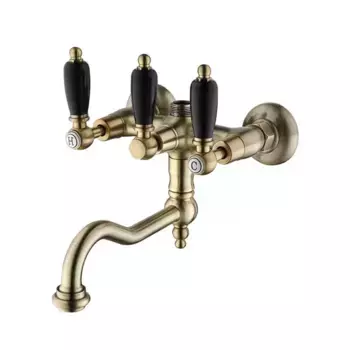 Смеситель для ванны Caprigo Adria-Classik 03B-518-vot бронза, черный