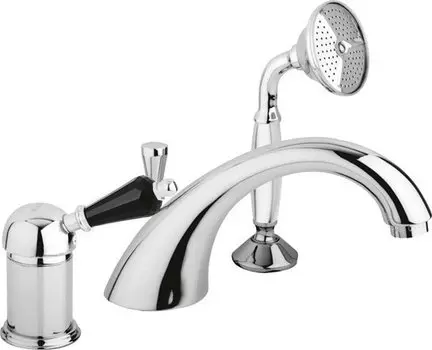 Смеситель на борт ванны Cezares Vintage VINTAGE-BVDM-03/24-Sw золото