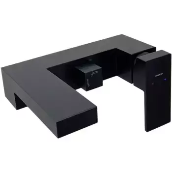 Смеситель для ванны Comforty черный матовый