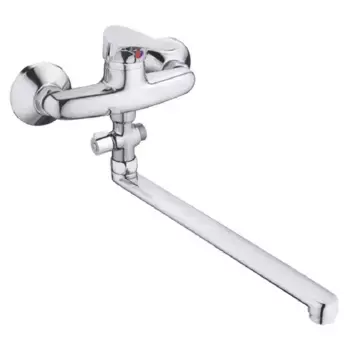 Смеситель для ванны с душем Cron CN14 CN2114 хром