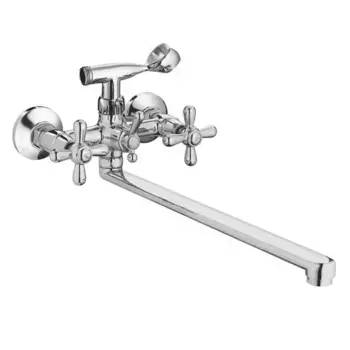 Смеситель для ванны с душем Cron CN25 CN2125 хром