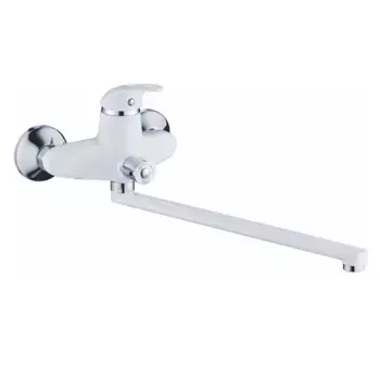 Смеситель для ванны с душем Cron CN03 CN2203-8 белый