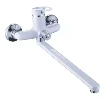 Смеситель для ванны с душем Cron CN13 CN2213-8 белый