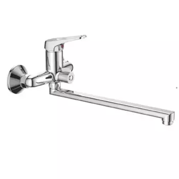 Смеситель для ванны с душем Cron CN13 CN2213 хром