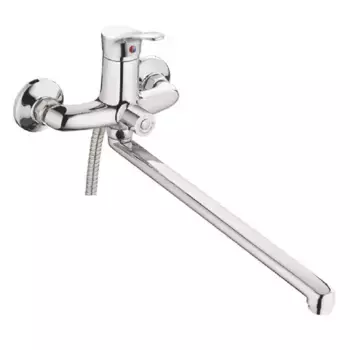 Смеситель для ванны с душем Cron CN14 CN2214 хром