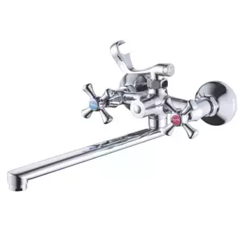 Смеситель для ванны с душем Cron CN42 CN2242 хром