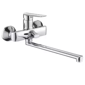 Смеситель с длинным изливом для ванны Cron CN521 CN22521 хром