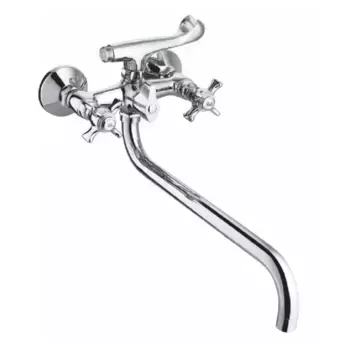 Смеситель для ванны с душем Cron CN24 CN2624 хром