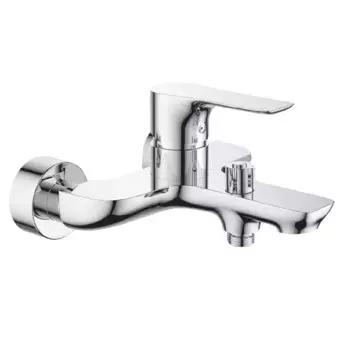 Смеситель для ванны с душем Cron CN172 CN61172 хром