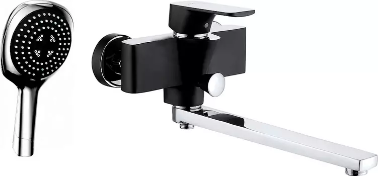 Смеситель для ванны D&K DA1433315 хром, черный