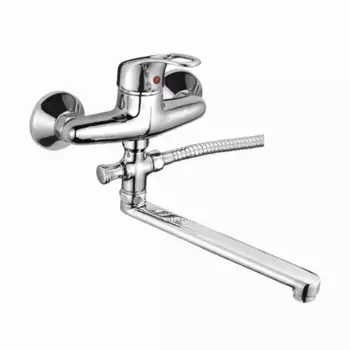 Смеситель для ванны с душем D-lin D140409 хром