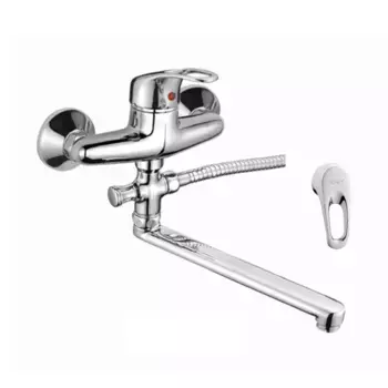 Смеситель для ванны с душем D-lin 410 D140410 хром