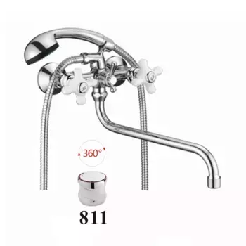 Смеситель для ванны D-Lin D145811, хром