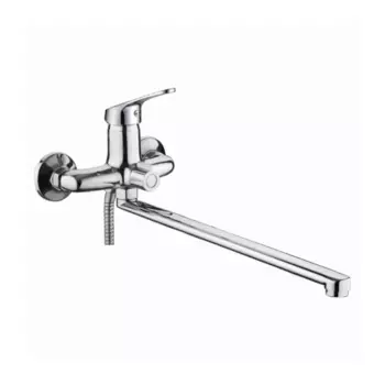 Смеситель с длинным изливом для ванны D-lin 309-2 D146309-2 хром