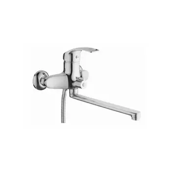 Смеситель с длинным изливом для ванны D-lin D146401 хром