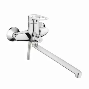 Смеситель с длинным изливом для ванны D-lin D146404 хром