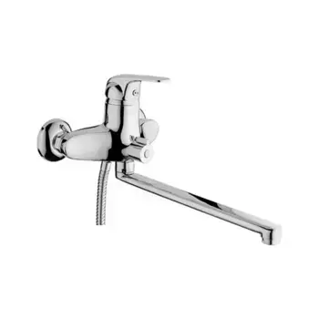 Смеситель с длинным изливом для ванны D-lin 430-8 D146430-8 хром