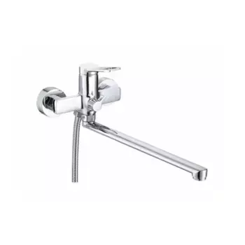 Смеситель с длинным изливом для ванны D-lin D147364 хром