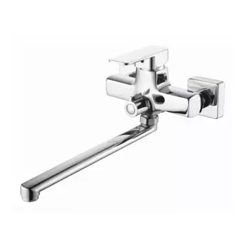 Смеситель с длинным изливом для ванны D-lin D147368-2 хром