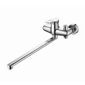 Смеситель с длинным изливом для ванны D-lin 305 D149305 хром
