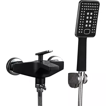 Смеситель для ванны Frap H57 черный хром