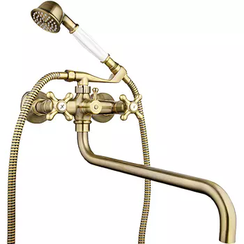 Смеситель для ванны Gappo бронза