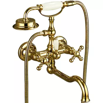 Смеситель для ванны Gappo G3289-6 золотой