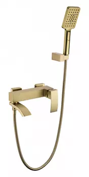Смеситель для ванны Grocenberg GB8007MG Матовый золото