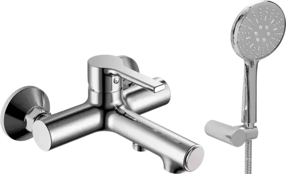 Смеситель для ванны Haiba HB60652 хром