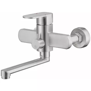 Смеситель для ванны Haiba HB60806 нержавеющая сталь