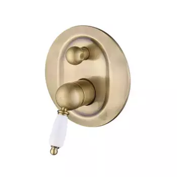 Смеситель для ванны и душа Caprigo Adria-Uno бронза