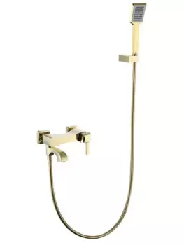 Смеситель для ванны и душа Caprigo Caprigo Diamante золото
