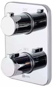 Смеситель для ванны и душа Lemark Yeti LM7843C с термостатом хром