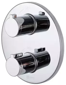 Смеситель для ванны и душа Lemark Yeti LM7823C с термостатом хром