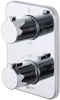 Смеситель для ванны и душа Lemark Yeti LM7848C с термостатом хром