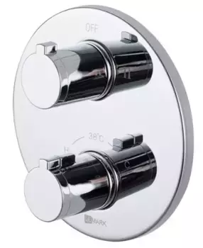 Смеситель для ванны и душа Lemark Yeti LM7827C с термостатом хром